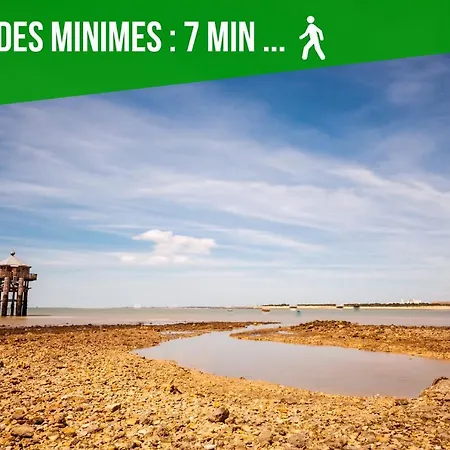 L'Abri Du Marin - Studio - Proche Plage, Parking, Wifi La Rochelle  Exterior foto