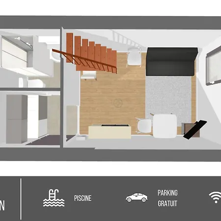 L'Abri Du Marin - Studio - Proche Plage, Parking, Wifi La Rochelle  Exterior foto